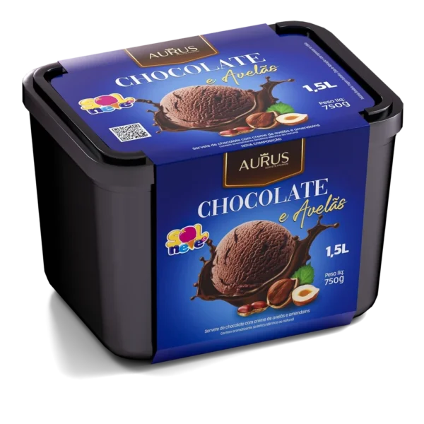 Sorvete Chocolate com Avelã